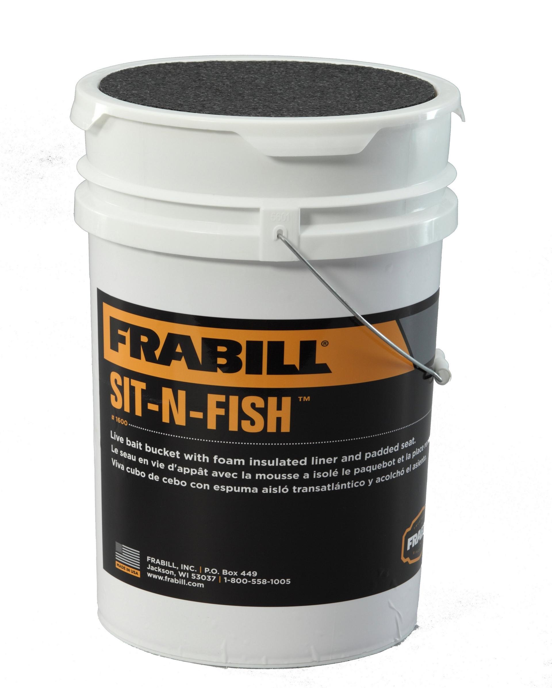 Frabill 1.3 Gallon Aerated Bait Bucket - 4825