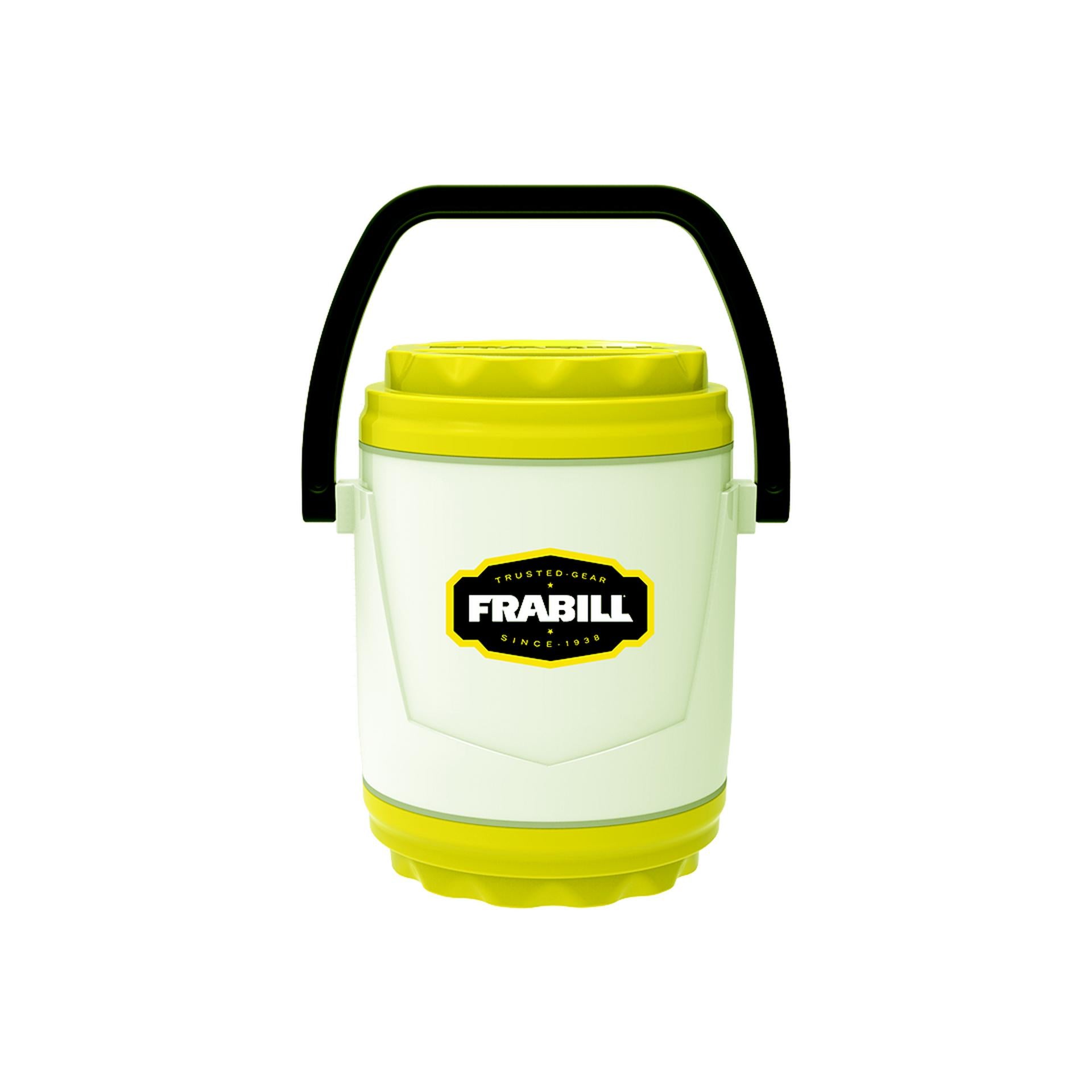Dual Fish Bait Bucket with Clip-On Aerator